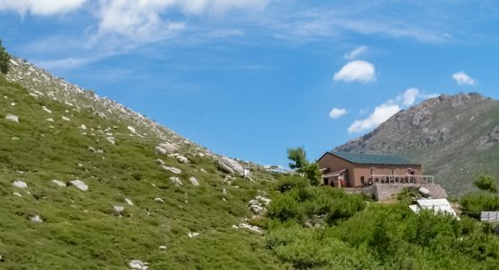 Panoramic view from GR20 South Trek