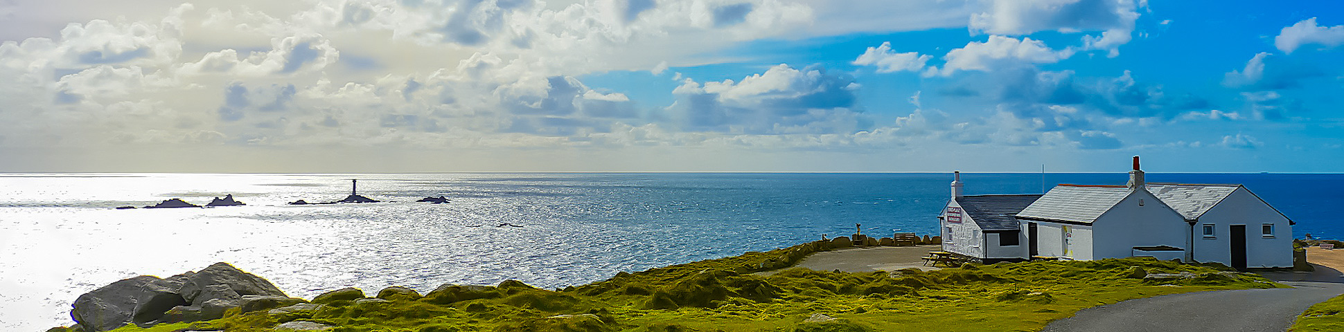 Panoramic view from Lizard Peninsula Self-Guided Walking Tour