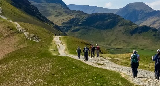 Panoramic view from National Parks of the UK Walking Tour
