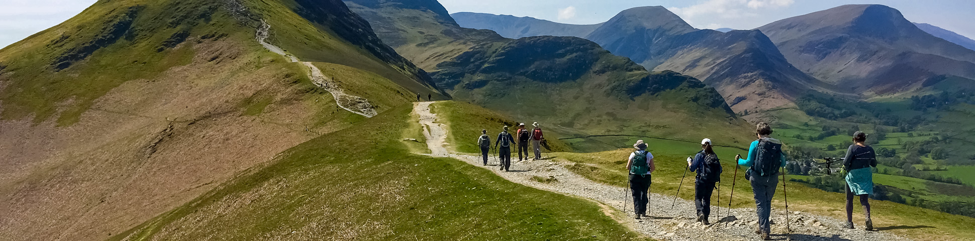 Panoramic view from National Parks of the UK Walking Tour