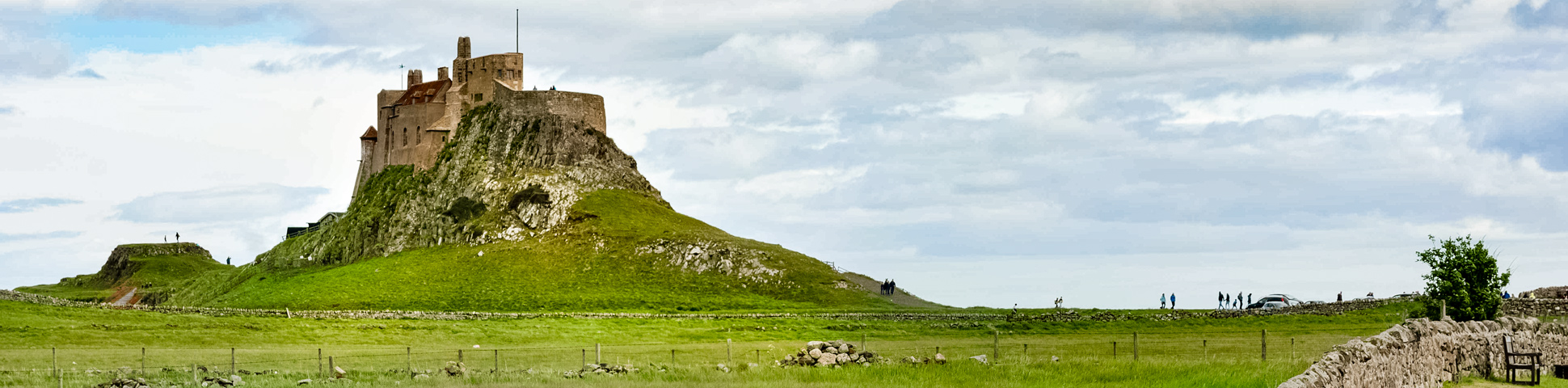 Panoramic view from Northumberland and Lake District Walking Tour