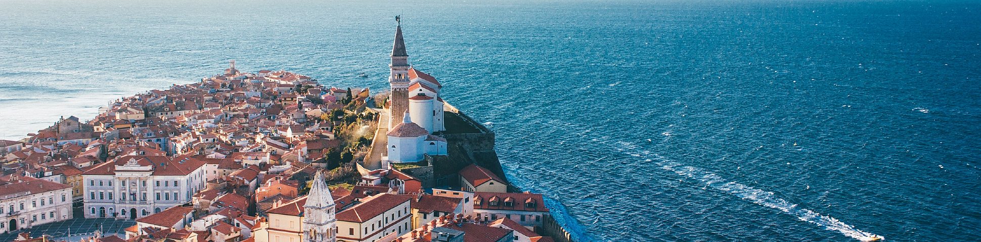 Adriatic Sea in Slovenia