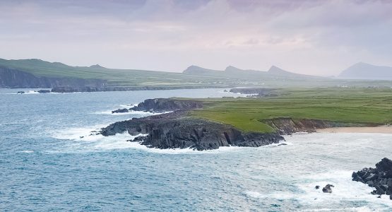 Panoramic views from Kerry Peninsulas Biking Tour