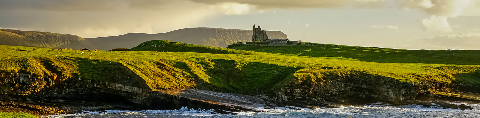 Panoramic views from The Causeway Coastal Route and Donegal Tour