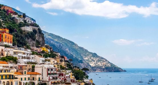 Panoramic view seen on Amalfi Coast and Capri Walking Tour