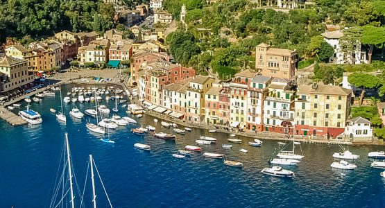 Panoramic views from Cinque Terre Portofino to Porte Venere Trek