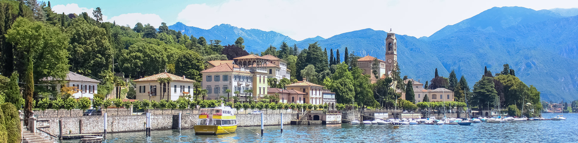 Panoramic views from Como and Lugano Lakes Walking Tour