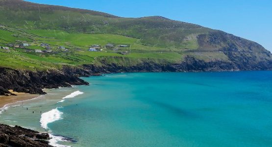 Kerry shore in Ireland