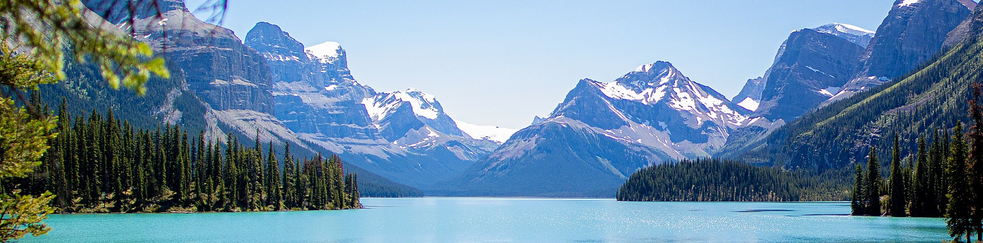 Maligne Lake in Jasper (Alberta)