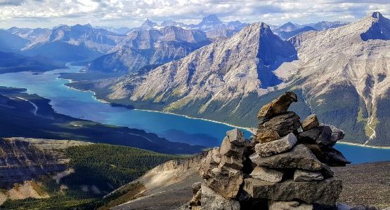 Spray Lake in Kananaskis Country