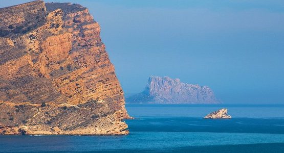 Rocky shores at Southern Spain