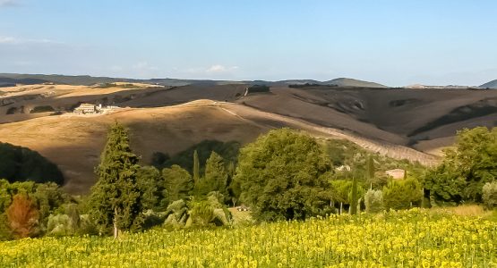 Panoramic views on Tuscany Cycling from Pisa to Florence 5-Day Tour