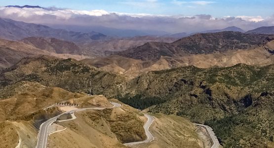 Panoramic views from Atlas Valley Trek