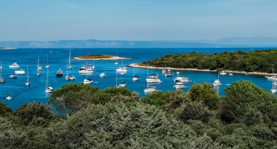 Panoramic views from Venice to Croatia Cycling Tour