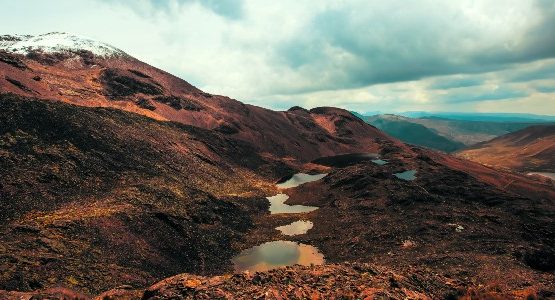 Small lakes in Andes (Bolivia)