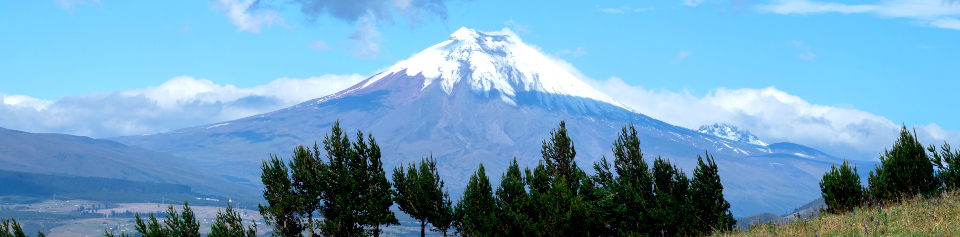 Cotopaxi volcano in Ecuador