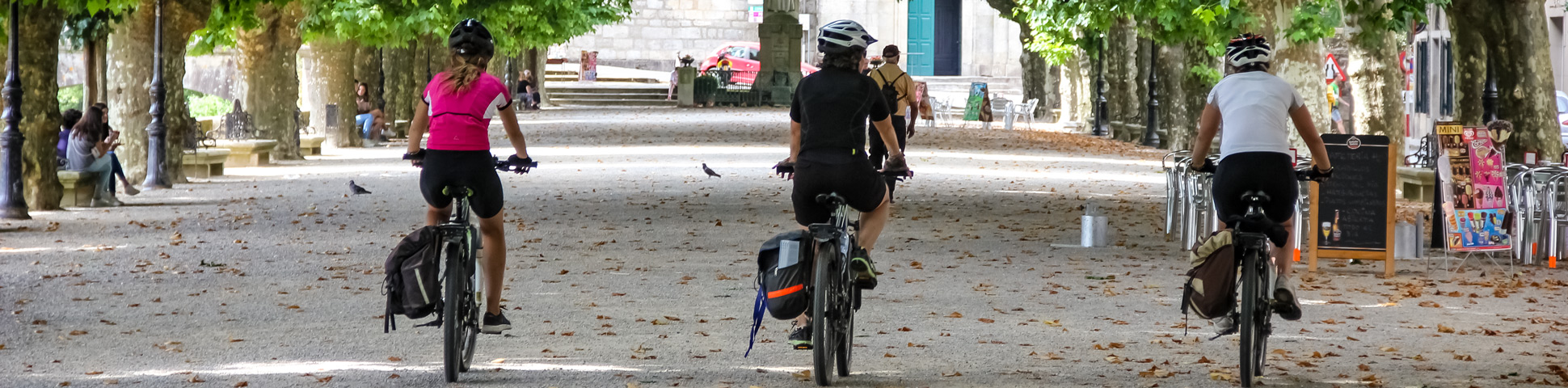 Panoramic views from Cycling the French Camino from Leon to Santiago Tour
