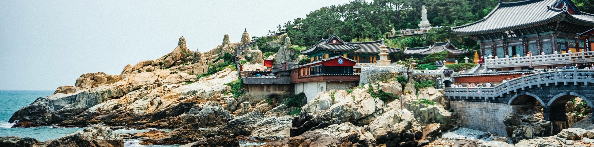 Beautiful shore in South Korea