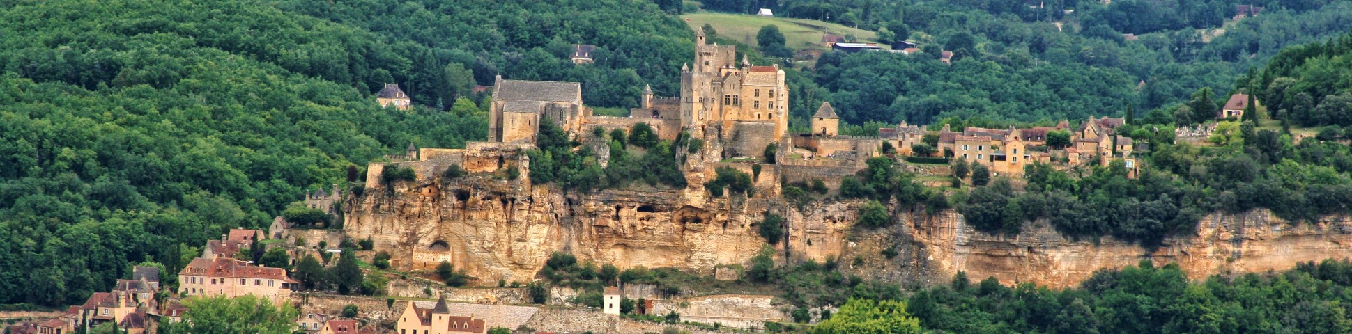 Old fort in Dordogne (France)