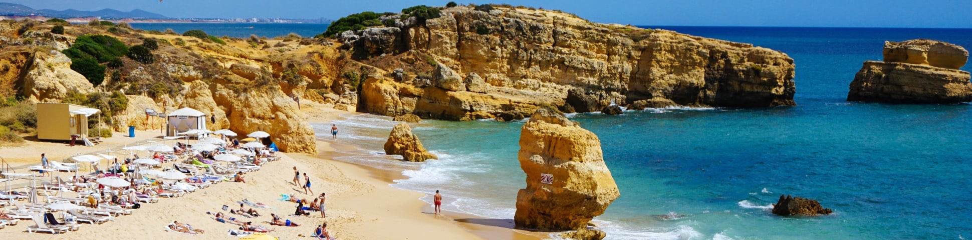 Beautiful coast of Southern Portugal