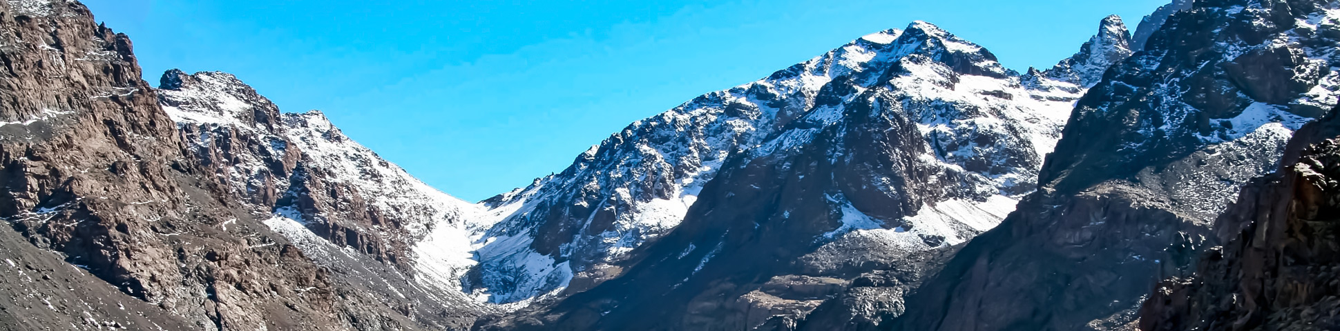 Panoramic views from Mount Toubkal Summit & Sahara Tour