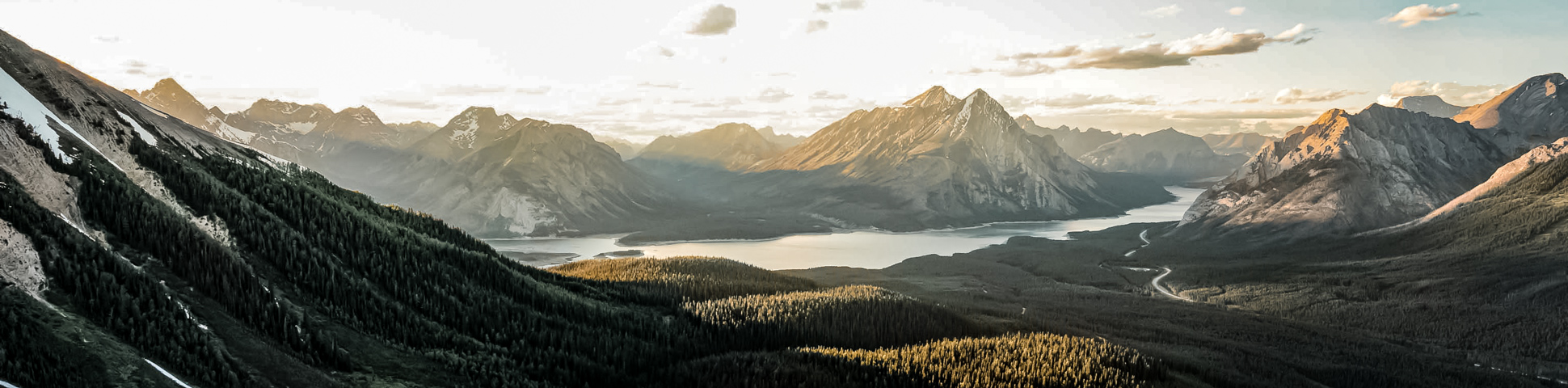 Panoramic views from 7-Day Rocky Mountain Adventure Tour