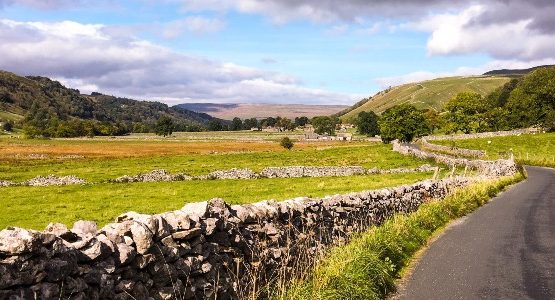 Green hills at Yorkshire