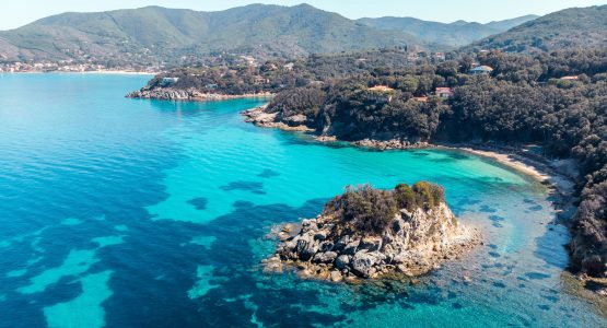 Elba Island views from the above