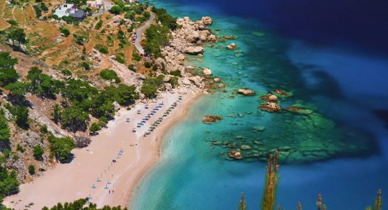 Stunning beach in Karpathos (Greece)