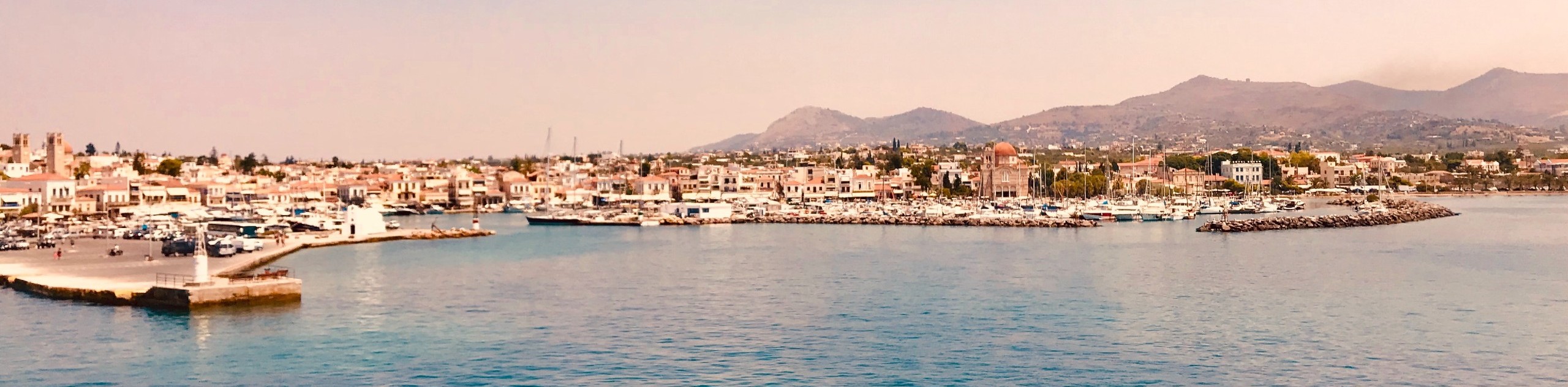 Aegina island in Greece views