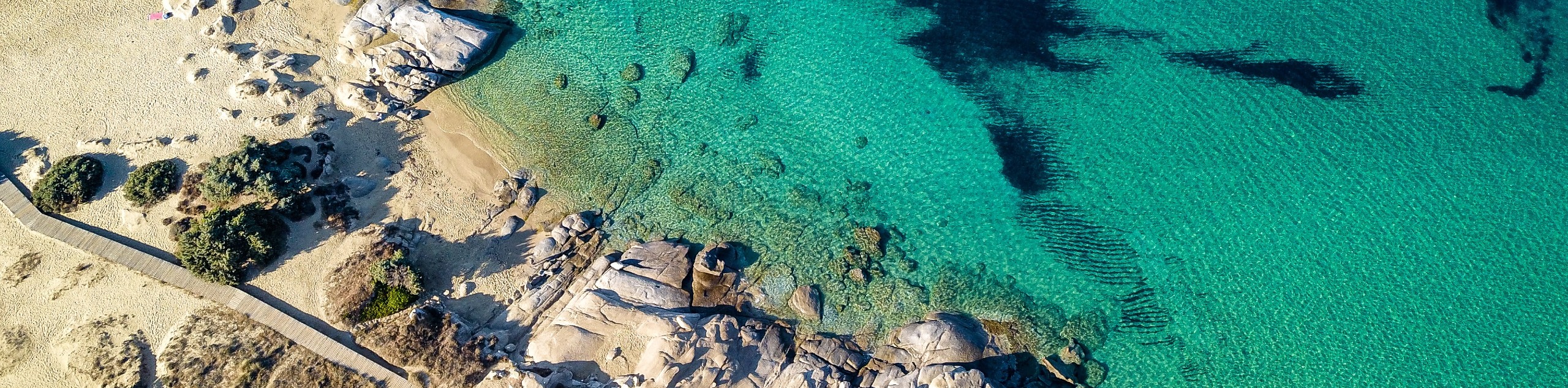 Beautiful beach in Naxos Island