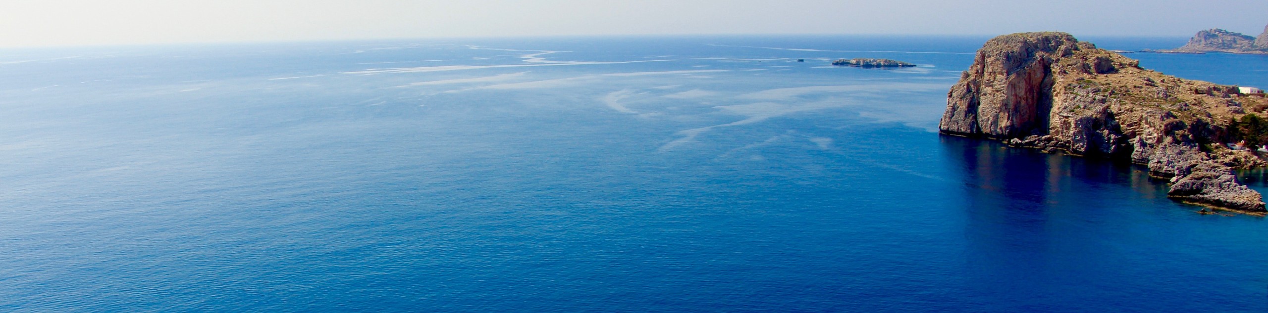 Beautiful views of Rhodes Islands