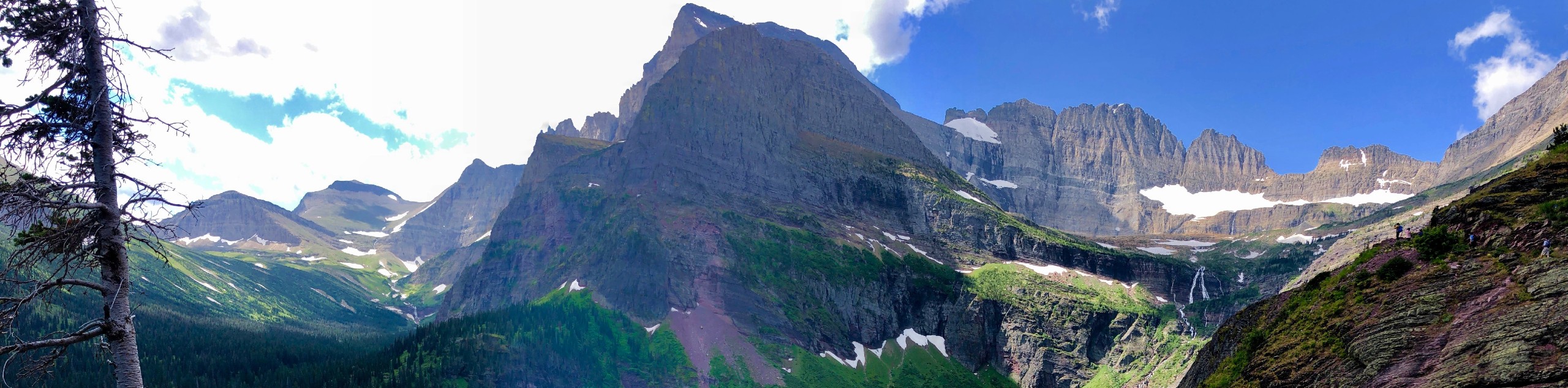 Ginnell Glacier trail in Glacier National Park