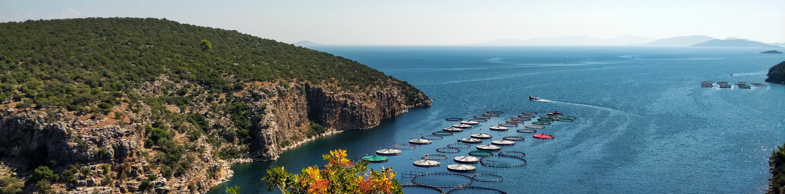 Panoramic view of Saronic Islands