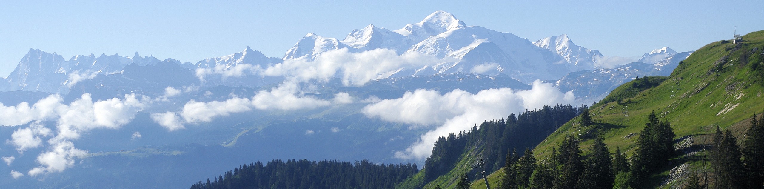 Rhône Valley mountain views
