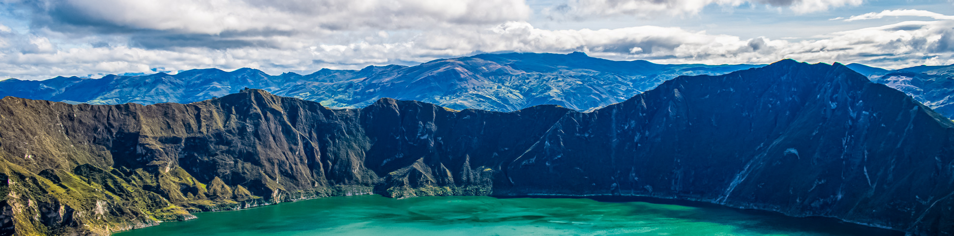 Panoramic view from The Best of Ecuador Tour