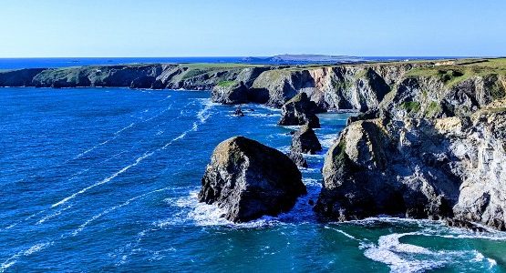 Rocky shores of South West England
