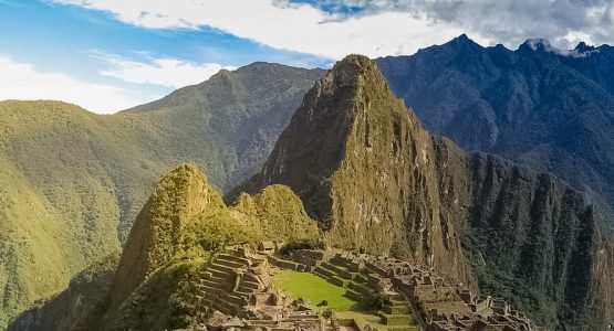 Panoramic view from Salkantay Trek to Machu Picchu