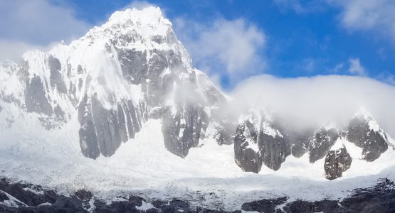 Panoramic view from Santa Cruz Guided Trek