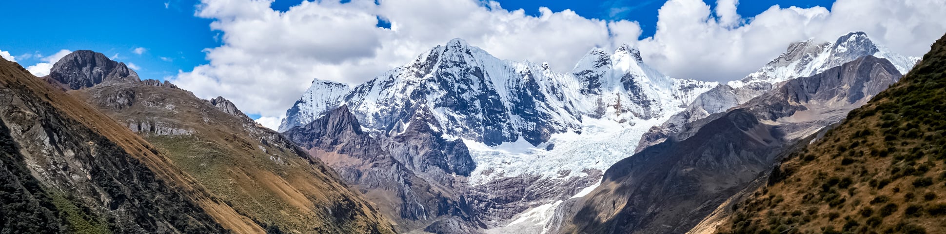 Panoramic view from Short Huayhuash Tour