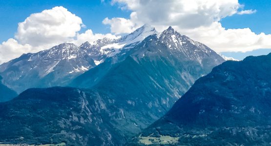 Panoramic views from Aosta Valley Hiking Tour