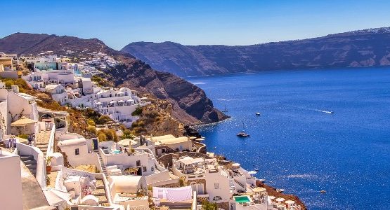 Santorini in Greece