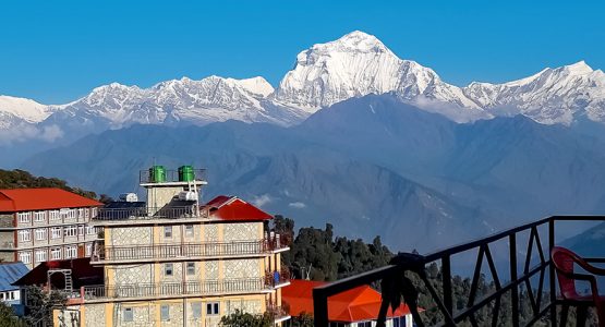 Panoramic view from Ghorepani and Poon Hill Trek