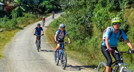 Panoramic view from Kathmandu Valley Bike Tour