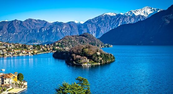 Lake Como in Italy
