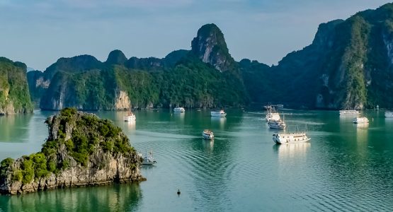 Panoramic views on Bike and Beaches of the Vietnam Coast