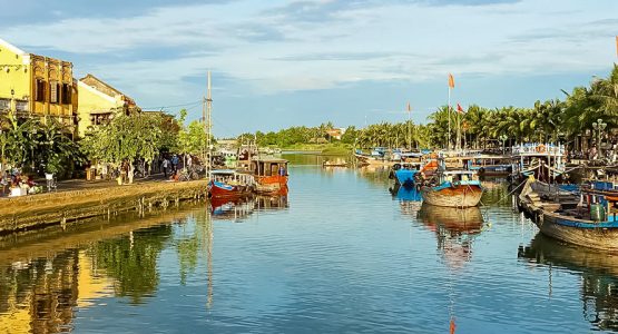 Panoramic view from Hike, Bike and Boat Vietnam Tour