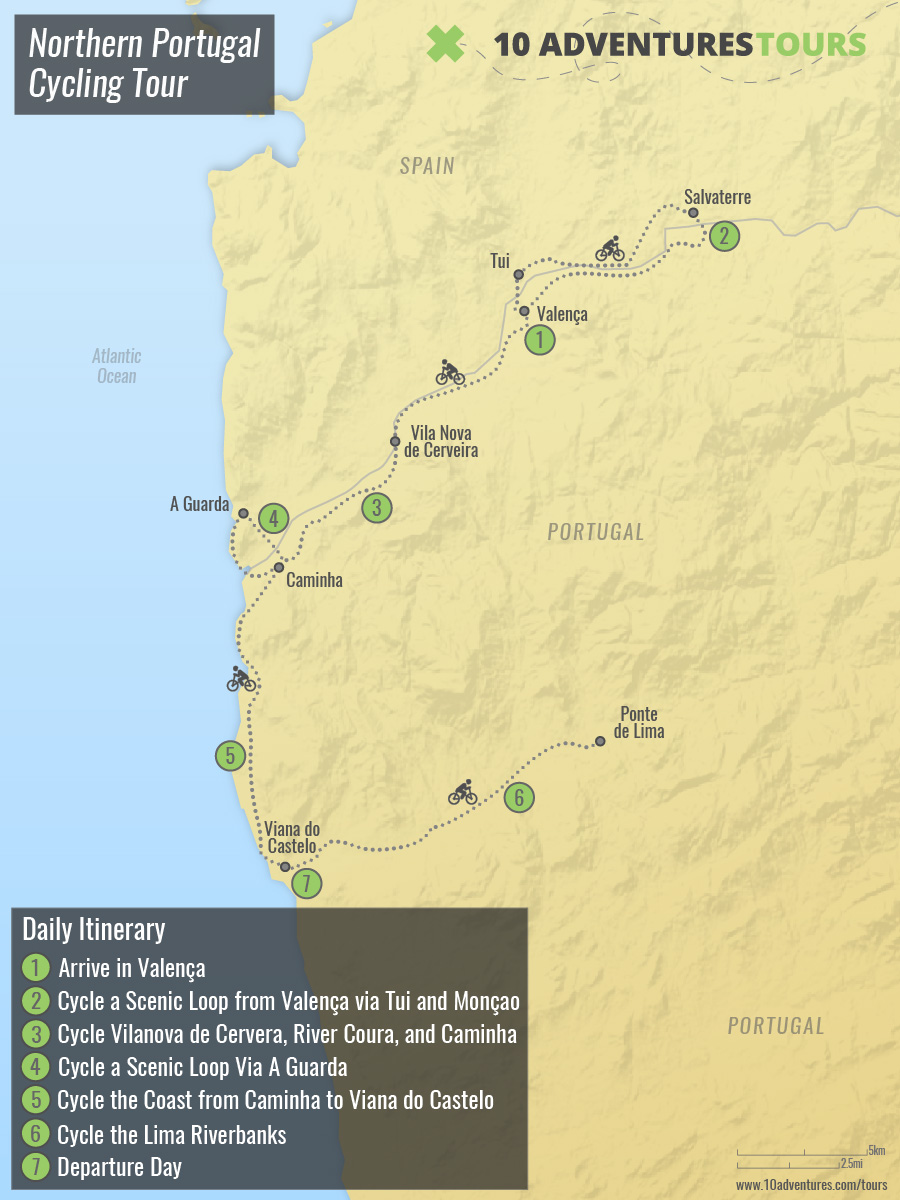 Map of Menorca Walking Tour