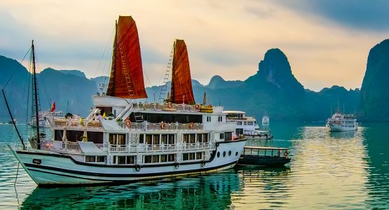 Panoramic view from Vietnam Adventure Tour