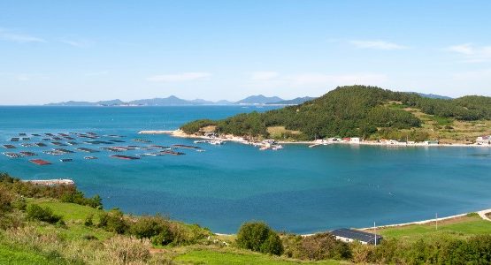 Beautiful beach at Jeollanam-do (South Korea)